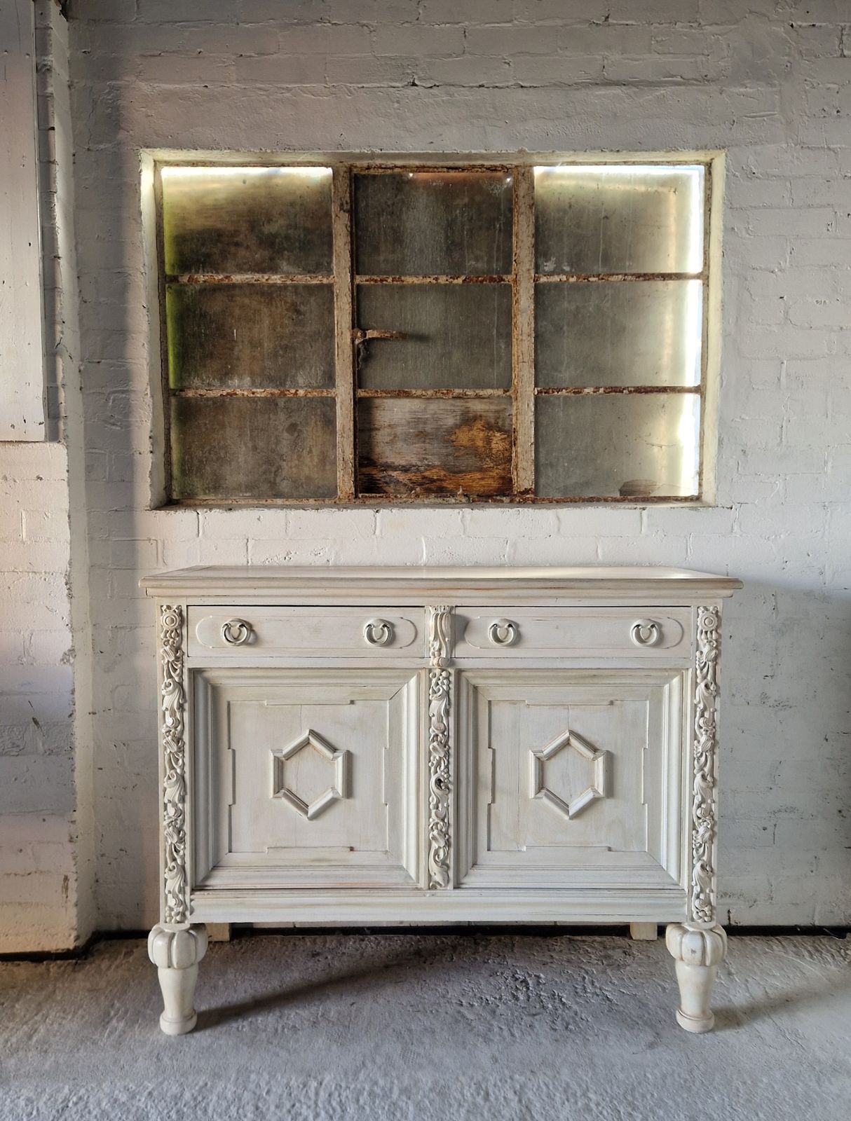 Antique Sideboard Buffet, 1800s
