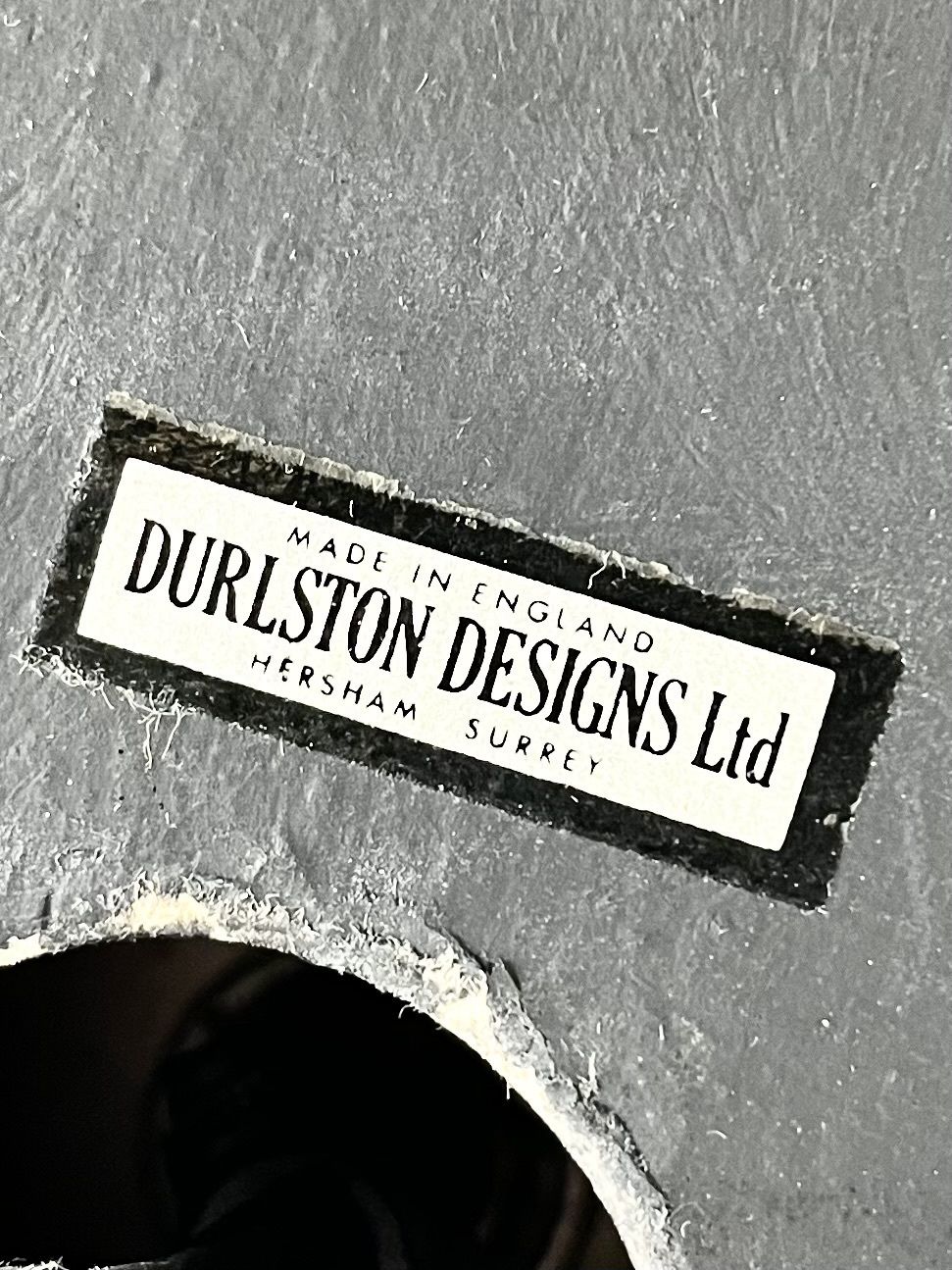 photo vintage Rare Pair Of Durlston Designs Space Age Lamps, British 1960s – 70s