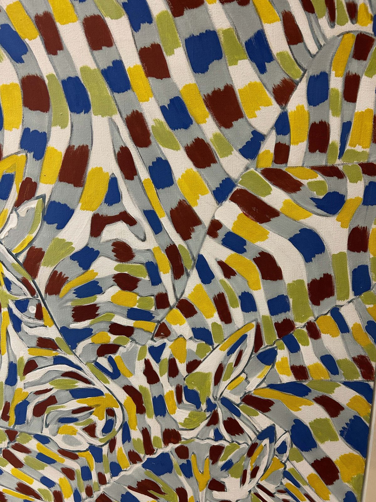 Arge Abstract Oil On Canvas By Muhadin Kishev 1939 2025 photo vinterior