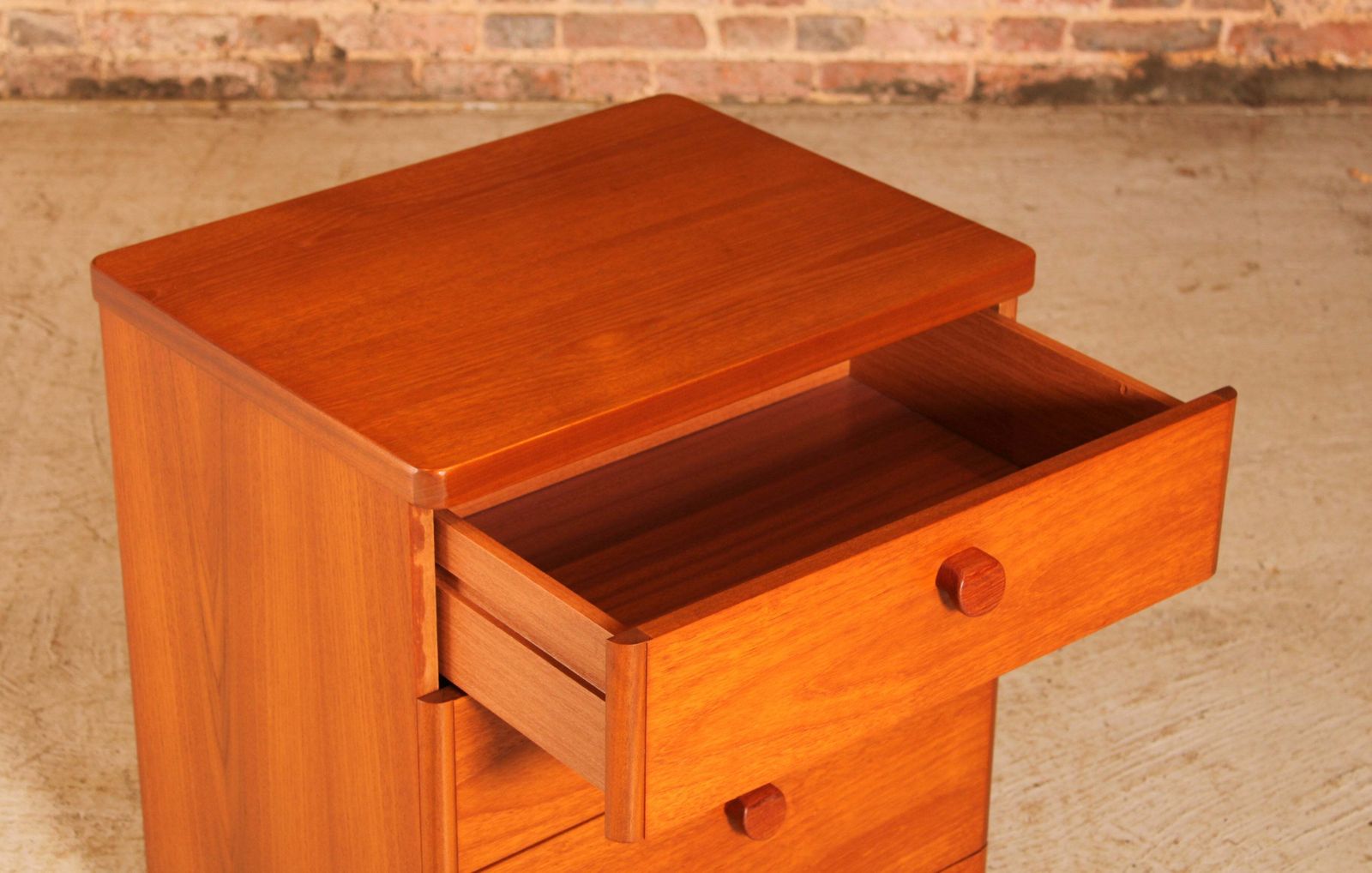 Vintage Mid Century Style Teak Chest Of Drawers By Stag photo buy