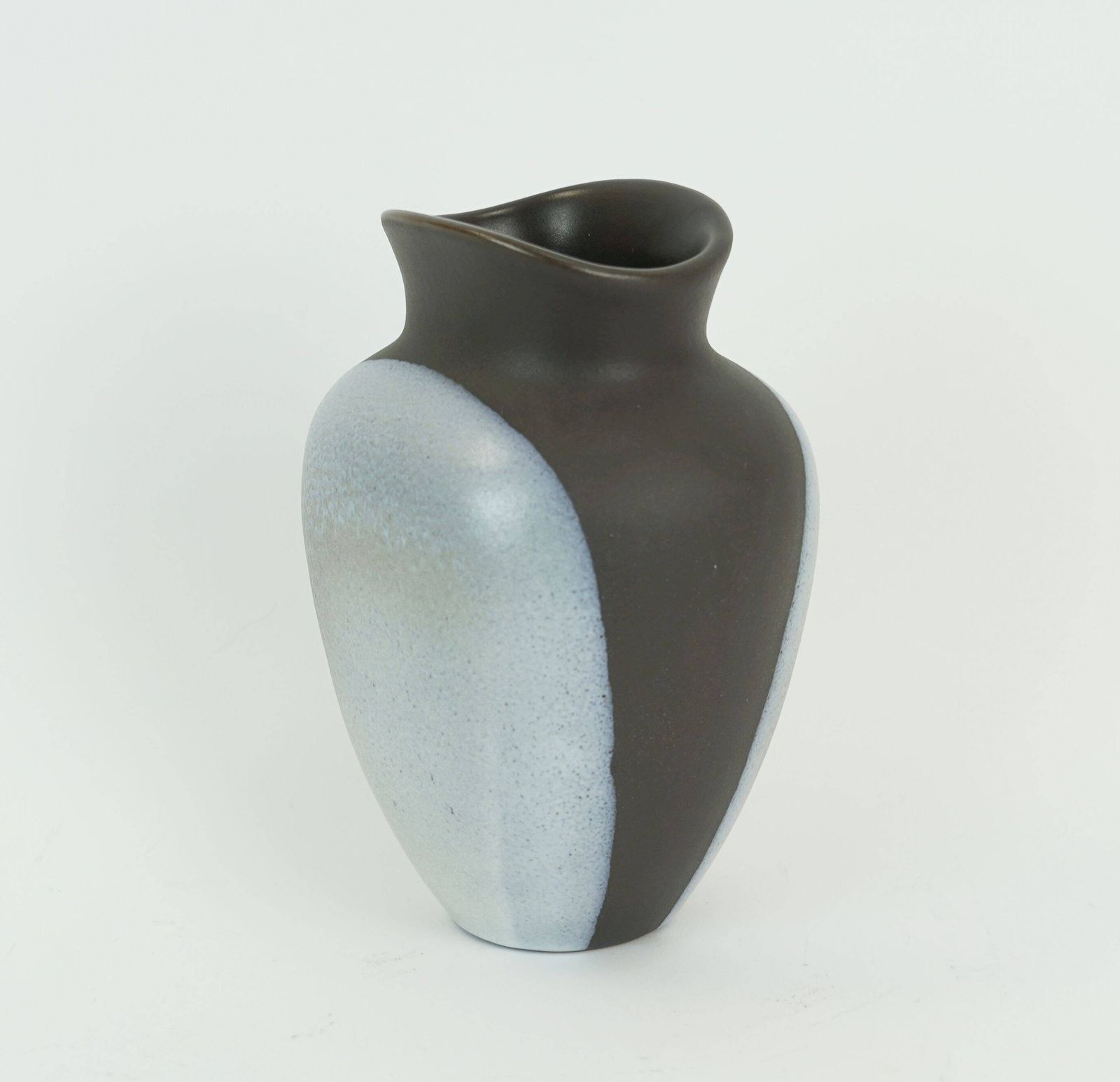 German Mid Century Vase By Majolika Karlsruhe, Fridegart Glatzle, 1950s photo for sale