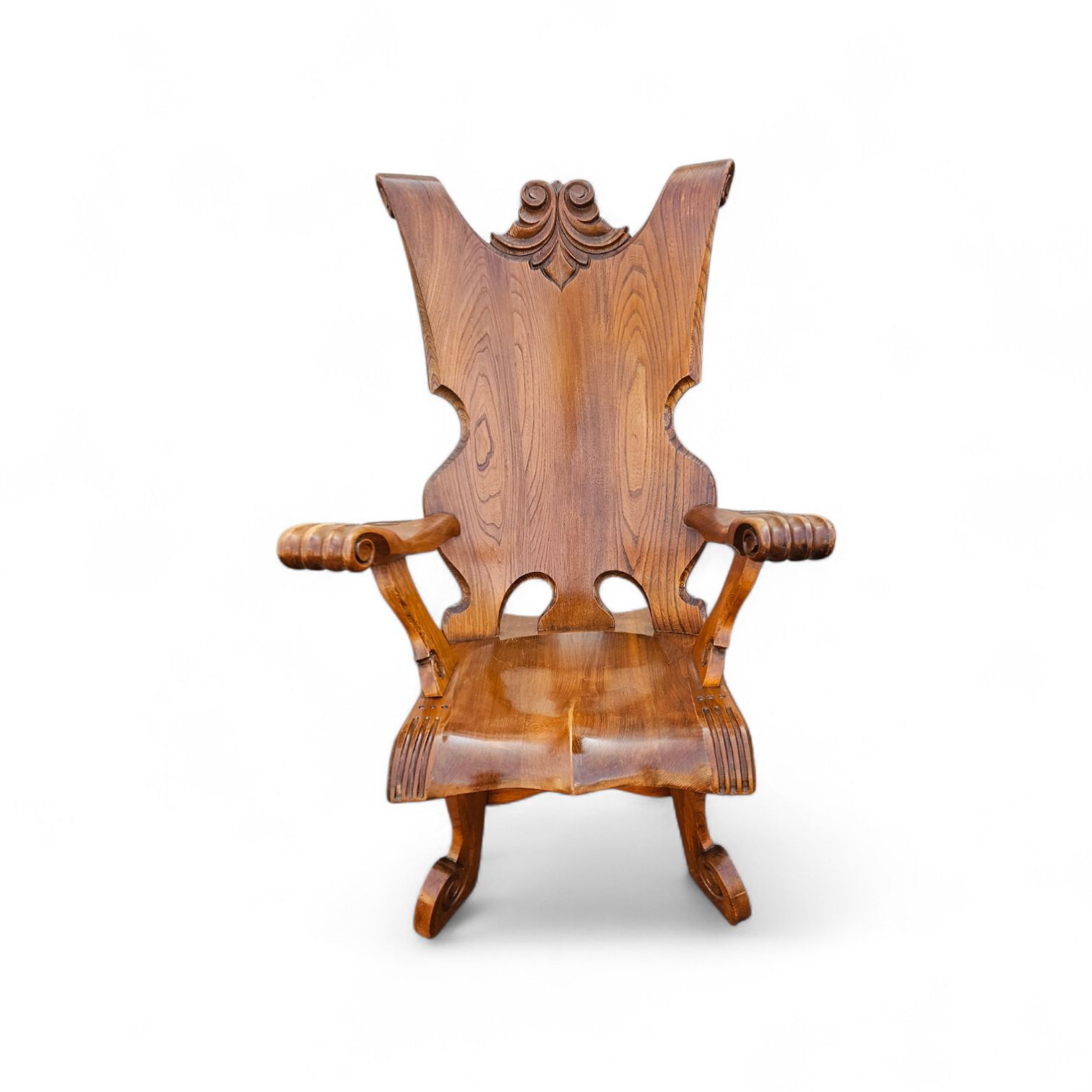 Oirschot Oak Chair / Heer Stoel / Gentleman Chair / Claw Chair / 1960s photo for sale