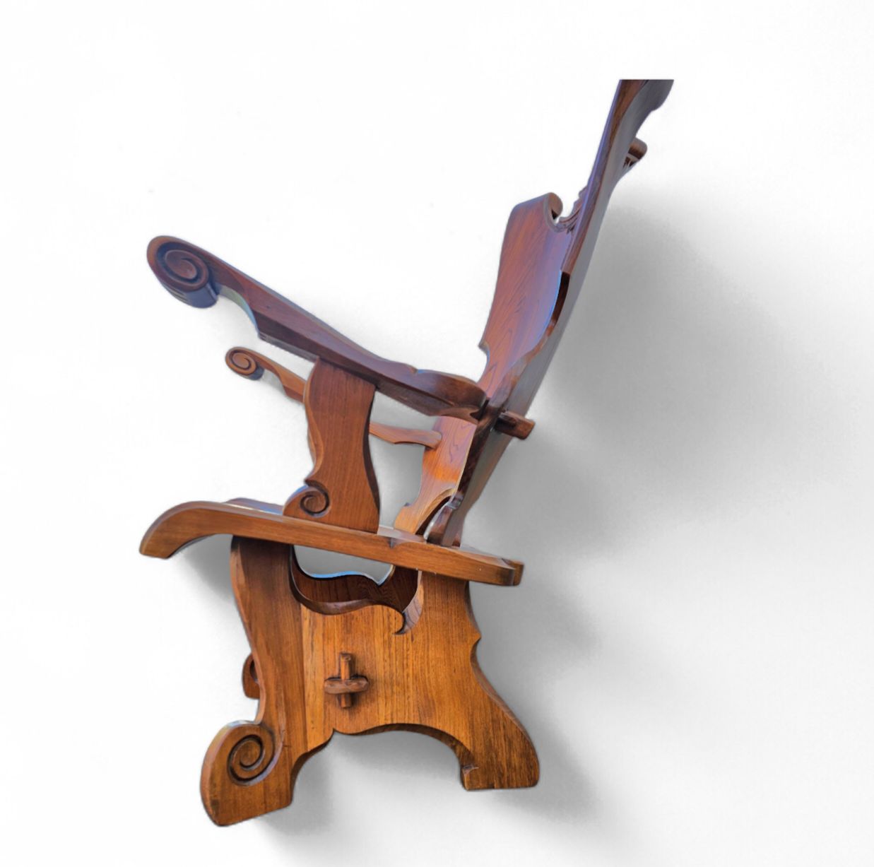 Oirschot Oak Chair / Heer Stoel / Gentleman Chair / Claw Chair / 1960s photo vinterior