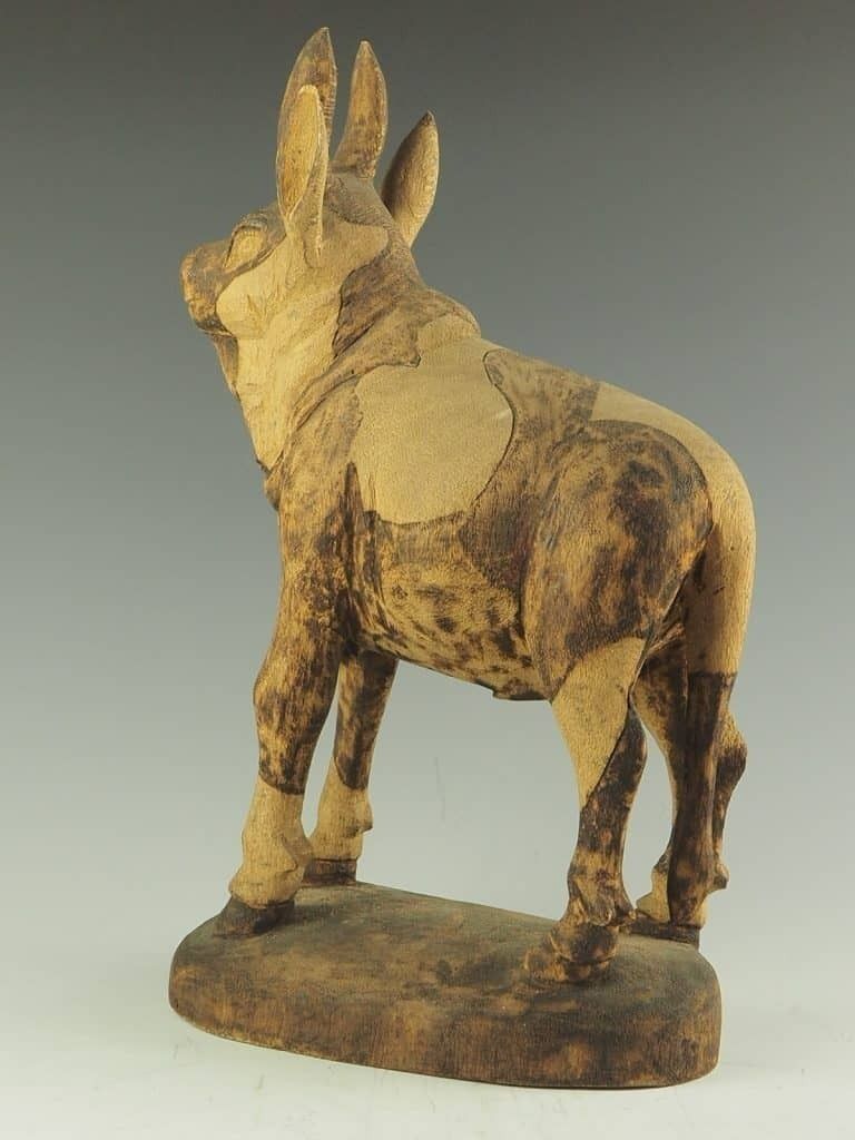 Belcanto Folk Art Sculpture Of A Goat photo buy