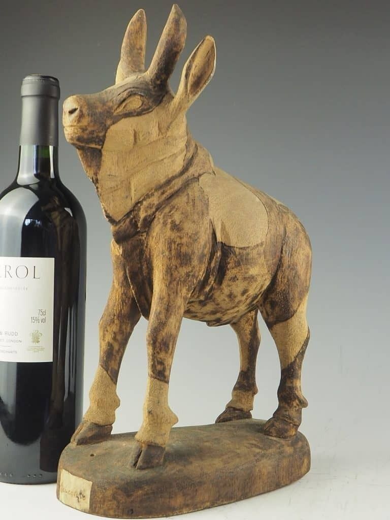 photo buy Belcanto Folk Art Sculpture Of A Goat