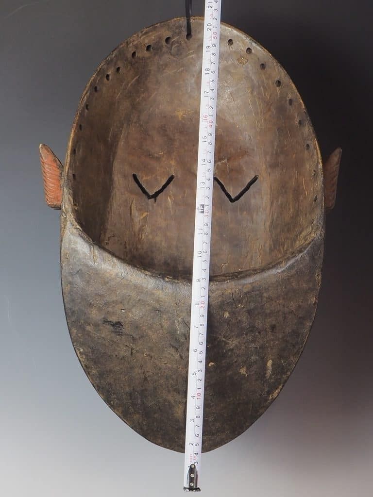 photo vinterior African Toma Tribal Initiation Ceremonial Mask From Liberia