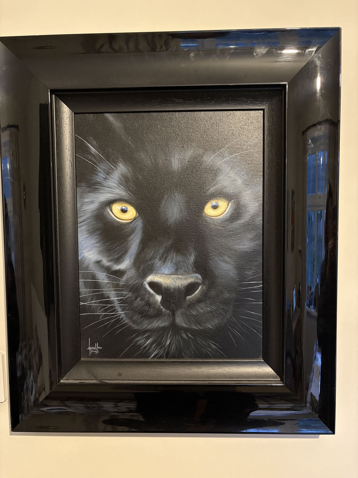 'Spirit Of The Forest' Original Signed And Framed Oil On Canvas Painting By Jonathan Truss photo furniture