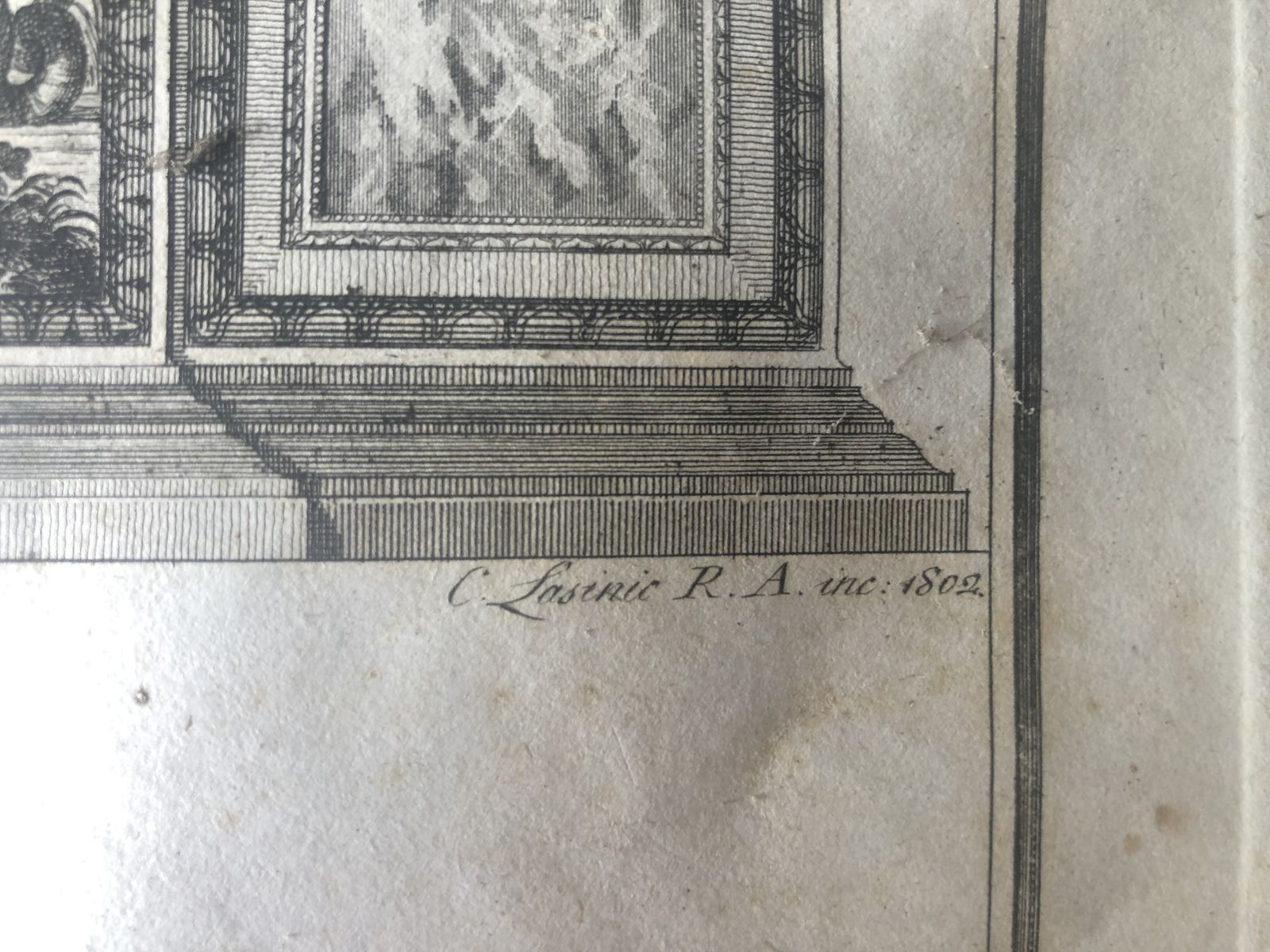 Logge Del Vaticano, 1802 Selection Of Prints From Volume Of 13 photo furniture