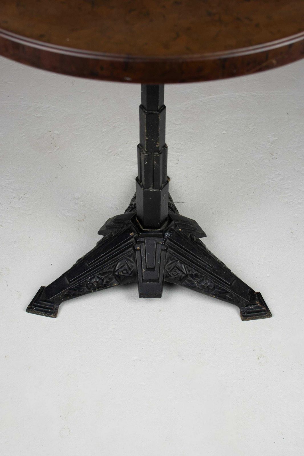 Louis Vuitton Cast Iron Bistro Table With Bakelite Top, France C.1930s photo 1295.0