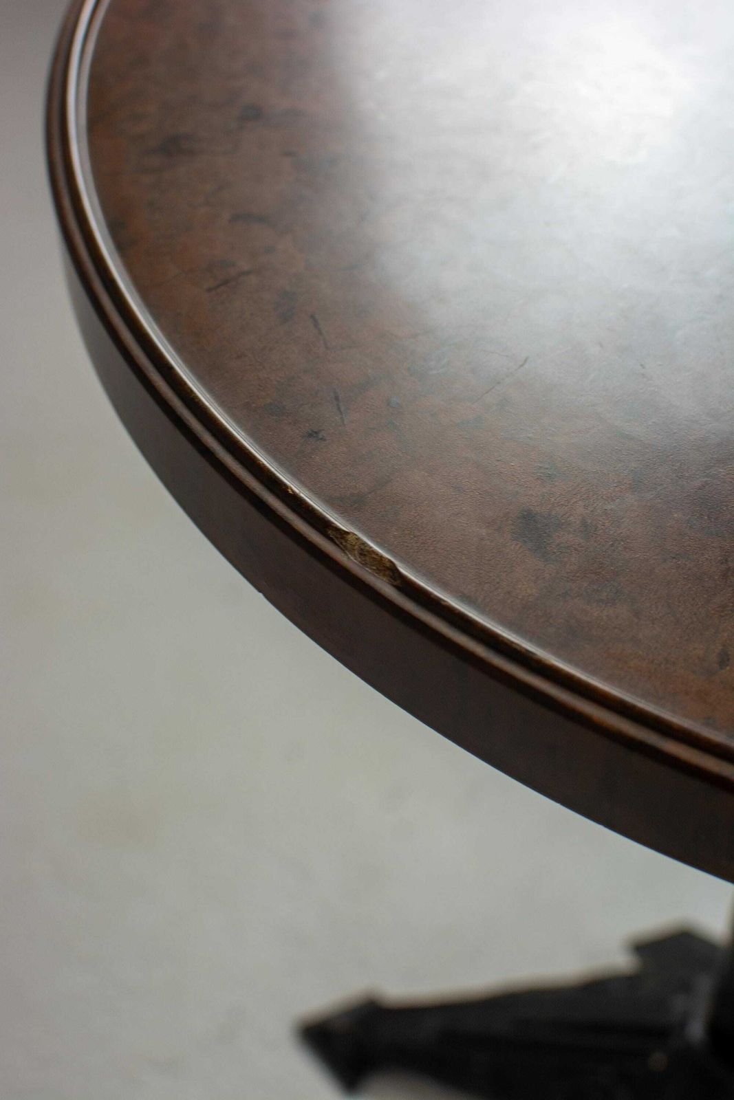 photo for sale Louis Vuitton Cast Iron Bistro Table With Bakelite Top, France C.1930s