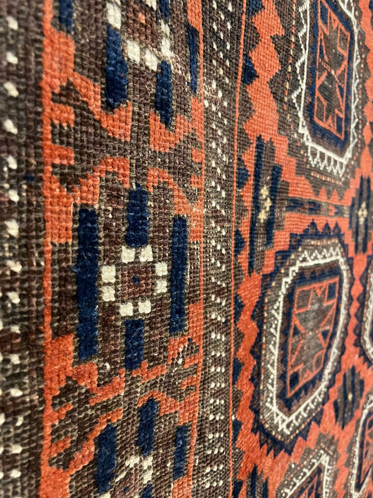 Antique Baluch Rug, 1900s photo for sale