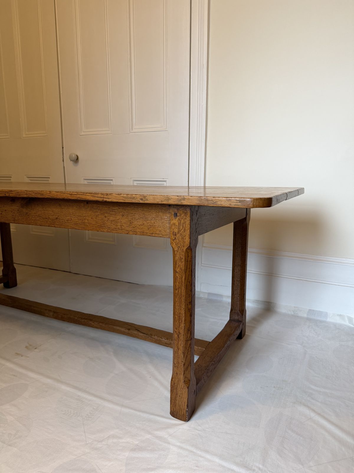 Good Quality, Solid Oak Reproduction Refectory Table photo furniture