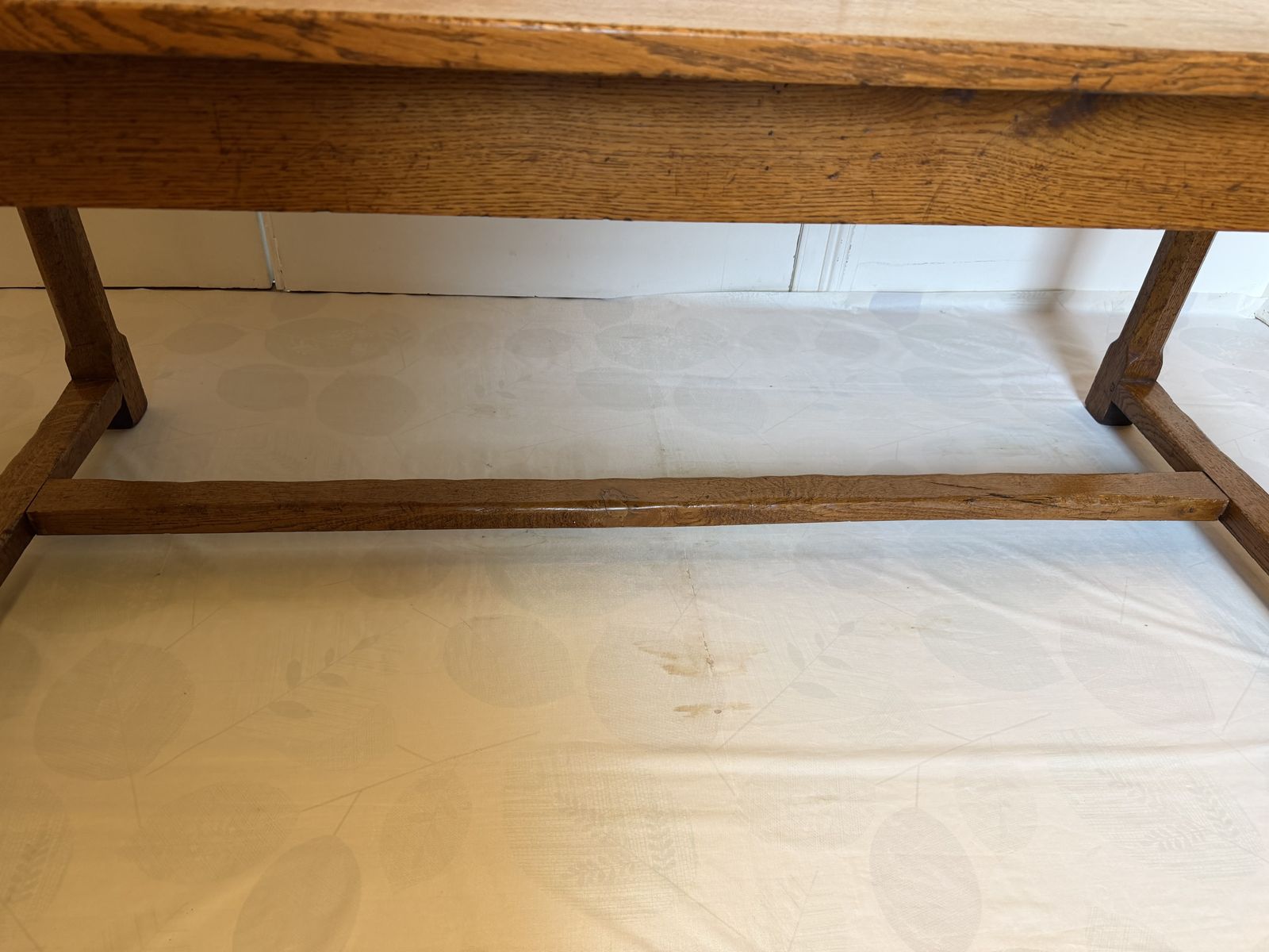 Good Quality, Solid Oak Reproduction Refectory Table photo vinterior