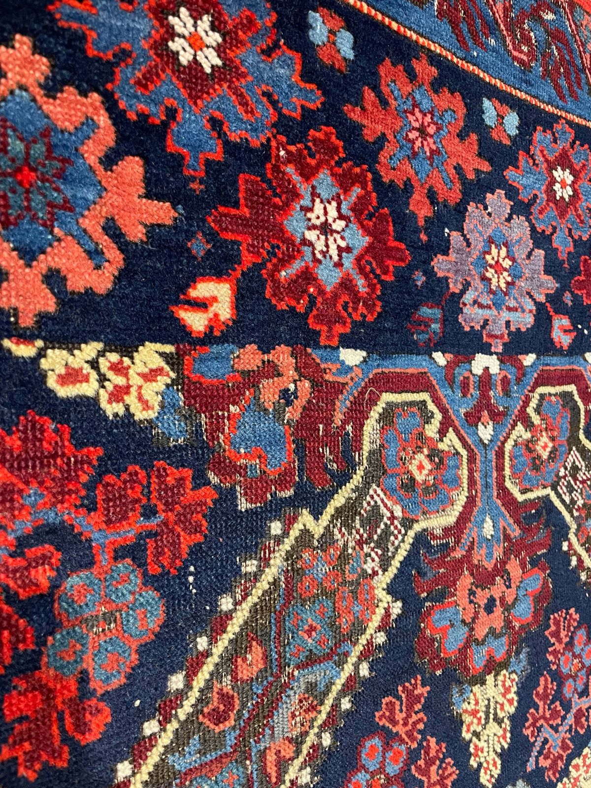 Antique Caucasian Seychour Rug photo Textiles