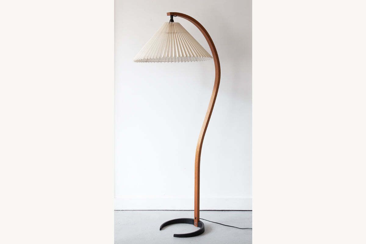 Danish Floor Lamp By Mads Caprani, Mid Century