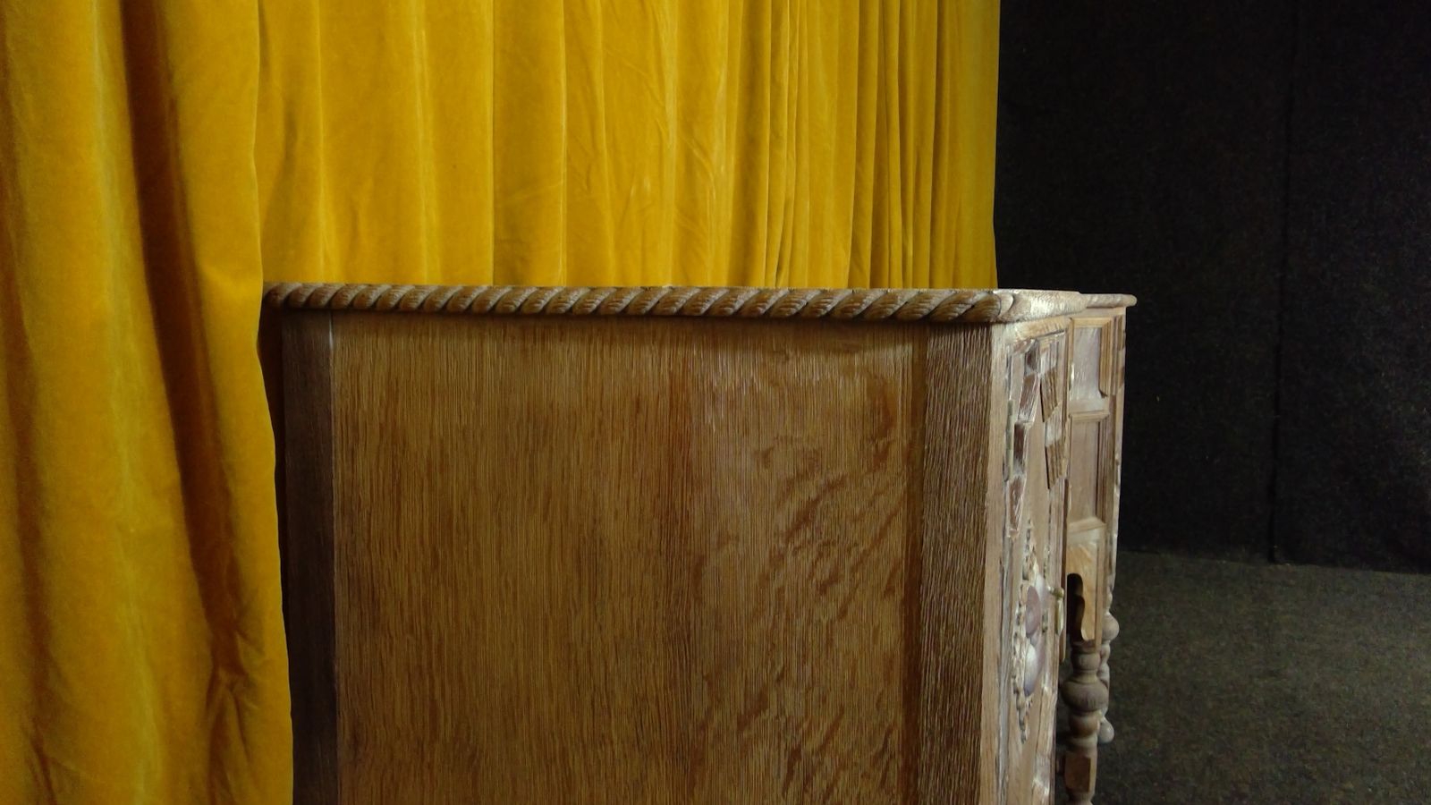 A Large And Impressive Bleached Oak(cerused) Carolian Style Sideboard photo 500.0