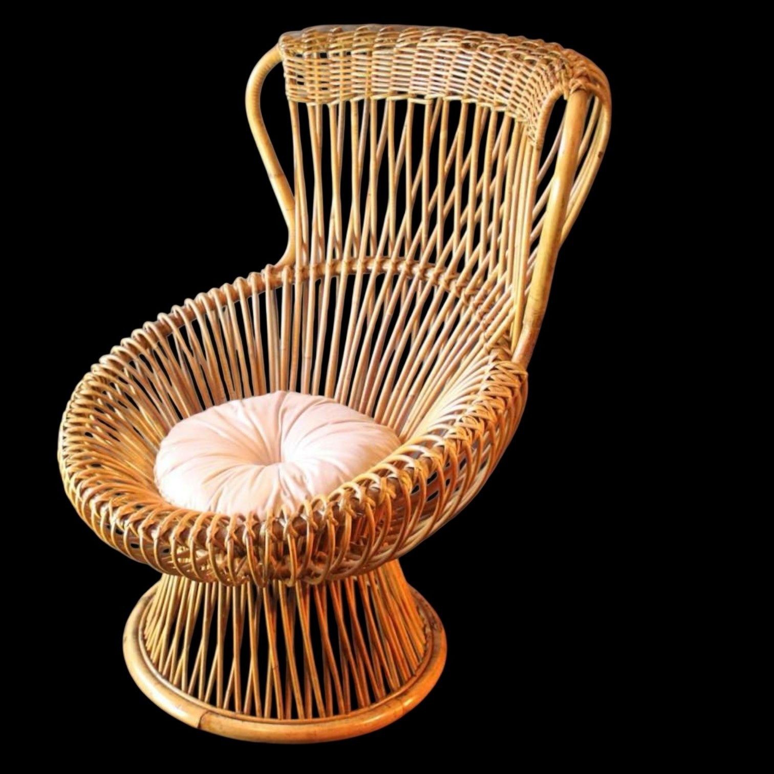Franco Albini Wicker Armchair
