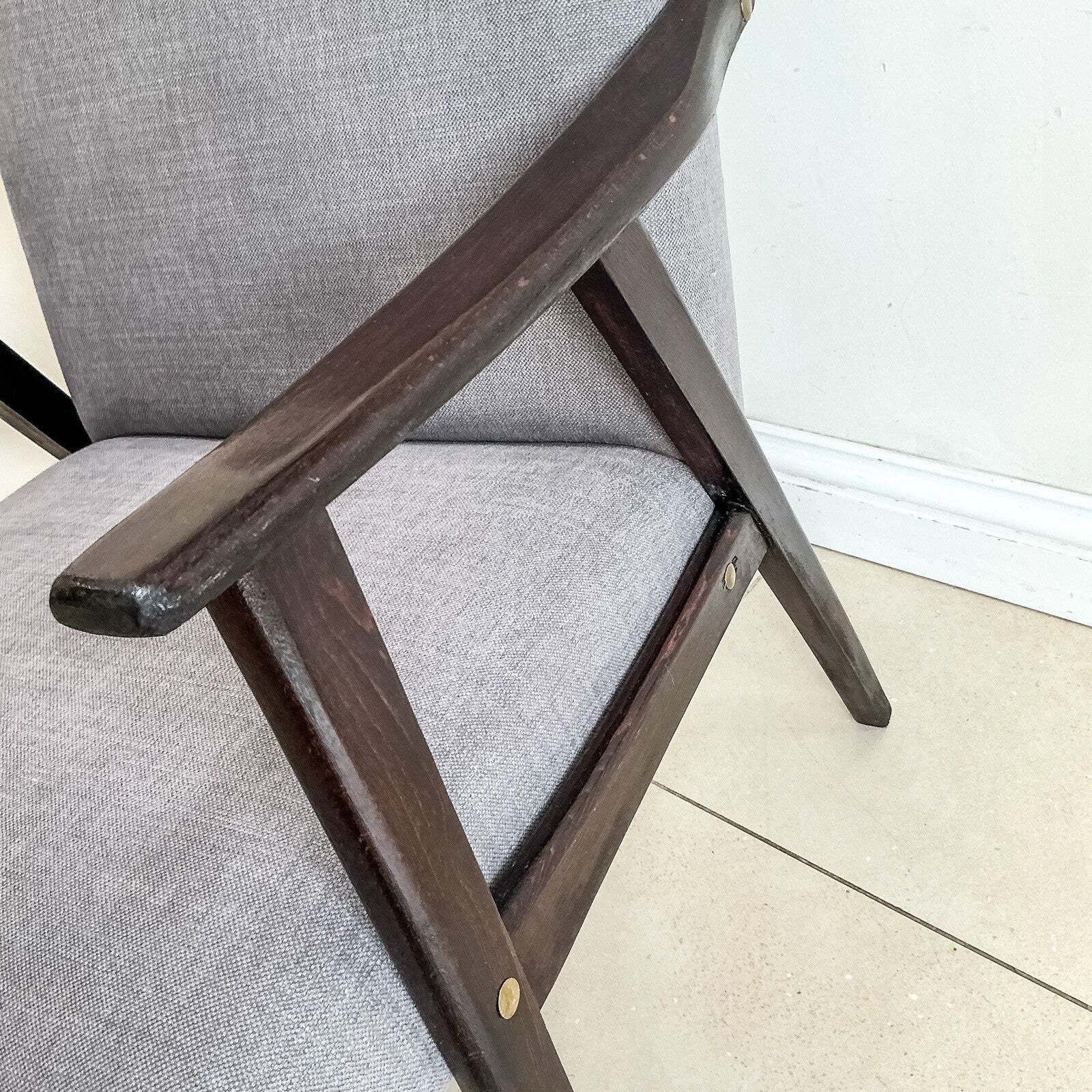 Pair Of Danish Rosewood Armchair Cocktail Chairs 1950s Mid Century Design photo buy