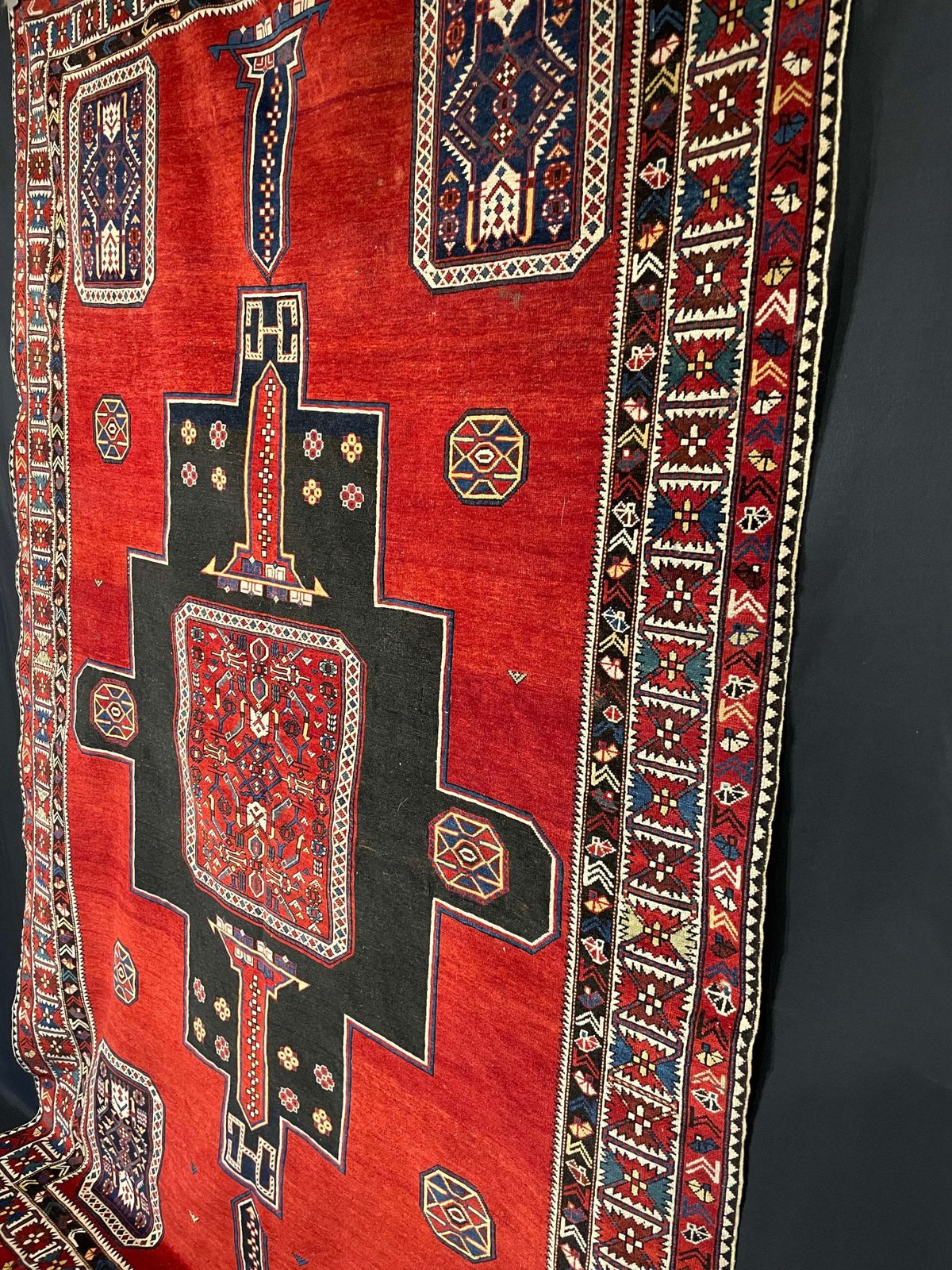 photo furniture Antique Caucasian Kuba Konagkend Rug