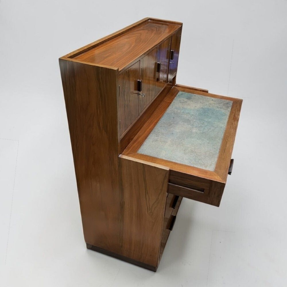 A Compact Desk In Walnut photo 1750.0