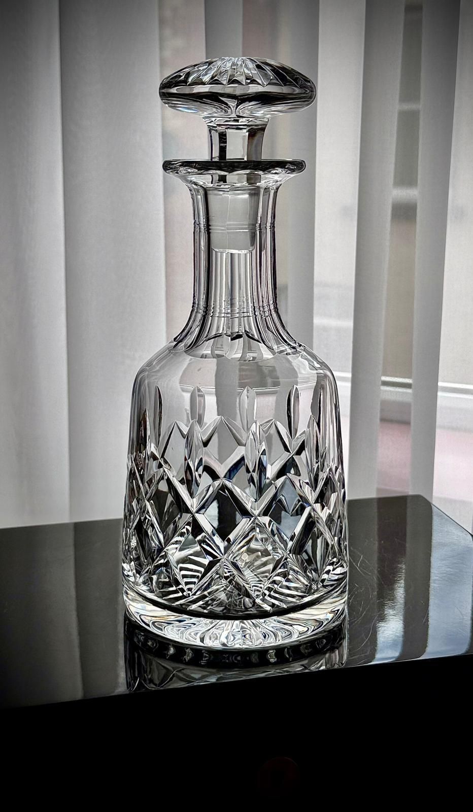 Home Decor Stuart Crystal Ashford Whisky Decanter, Cut Glass photo