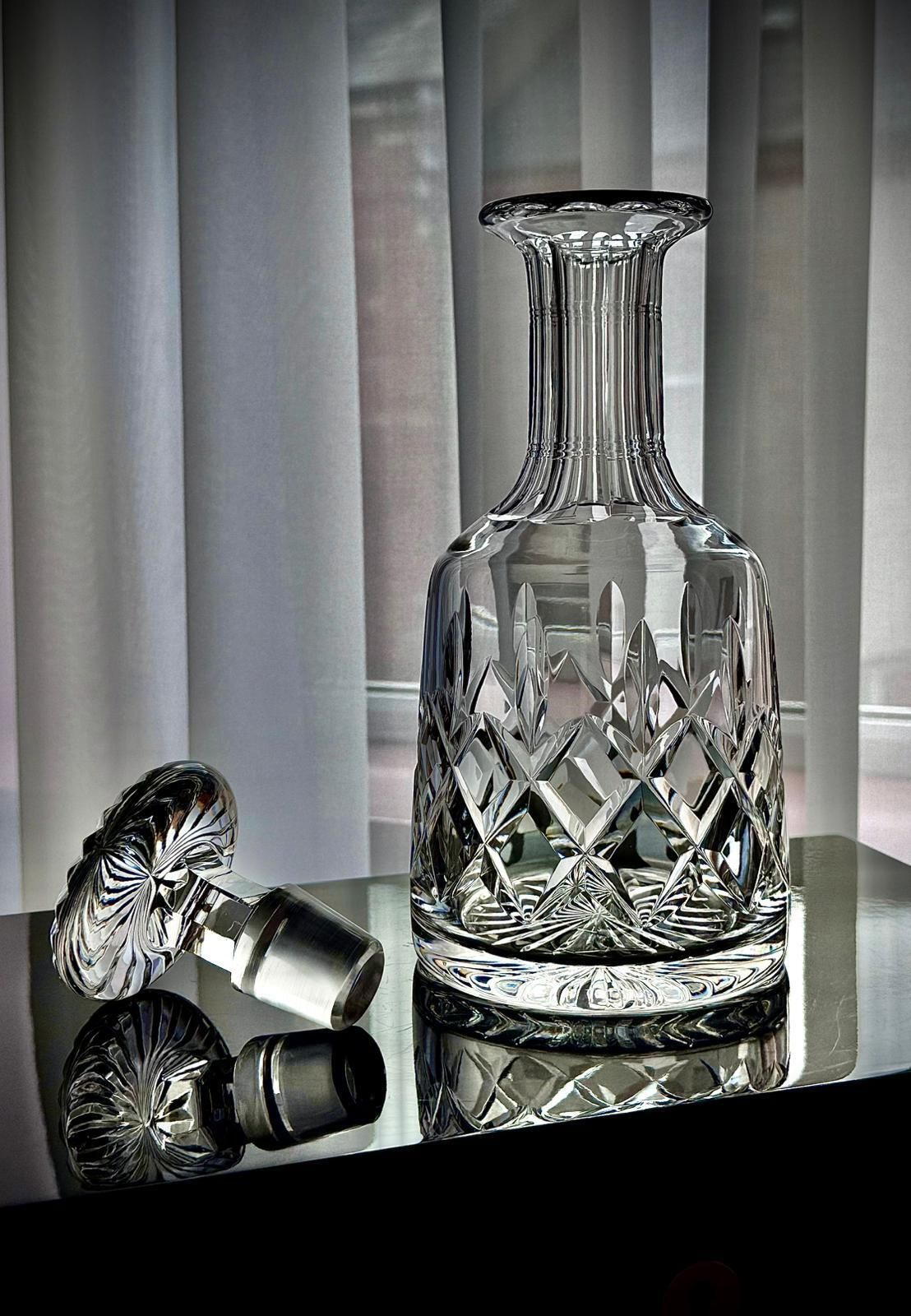 photo vinterior Stuart Crystal Ashford Whisky Decanter, Cut Glass