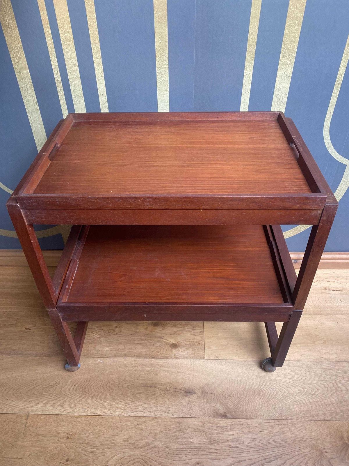 White And Newton Mid Century Trolley, Bar Cart, Side Tables, Coffee Tables, Tray photo furniture
