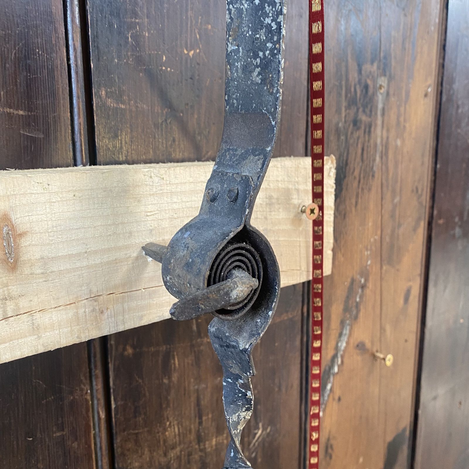 Antique Victorian Butlers Servants Call Shop Front Door Hand Pulled Bell photo for sale