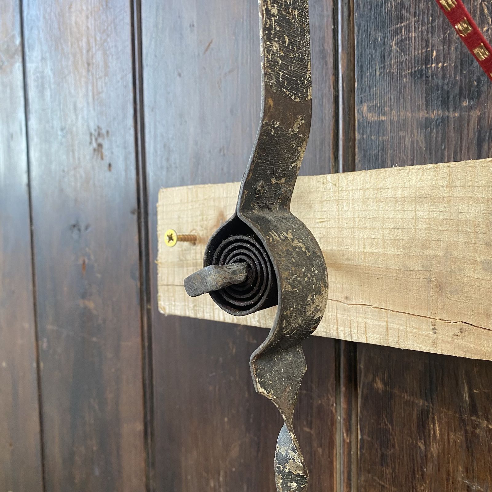 Antique Victorian Butlers Servants Call Shop Front Door Hand Pulled Bell photo vintage