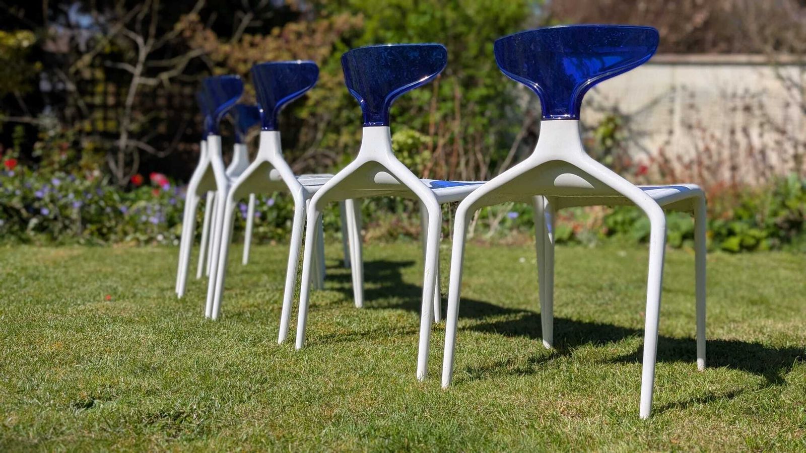 Set Of 6 Punk Dining Chairs By Archirivolto For Green Srl, Italy (C. 2010 2011) photo for sale