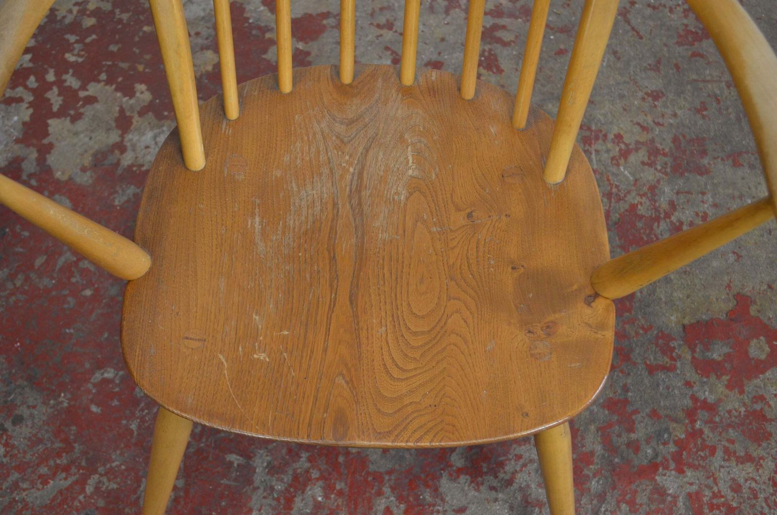 Vintage Ercol Carver Chair Windsor Model 370 photo buy