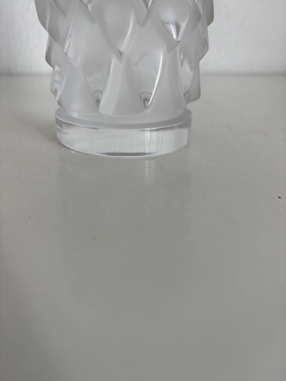 photo vintage Lalique France "Eagle Head" — Frosted Crystal Eagle Head Mascot, Signed, 1980s — Art Deco, Paperweight, French Glass Figurine