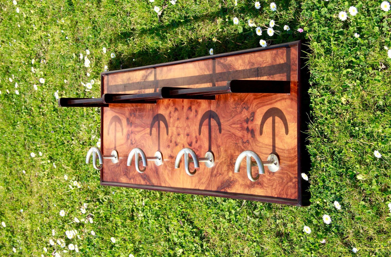 Arturo, Antique Art Deco Wall Coat Hanger, Italy, 1930s photo 1272.0