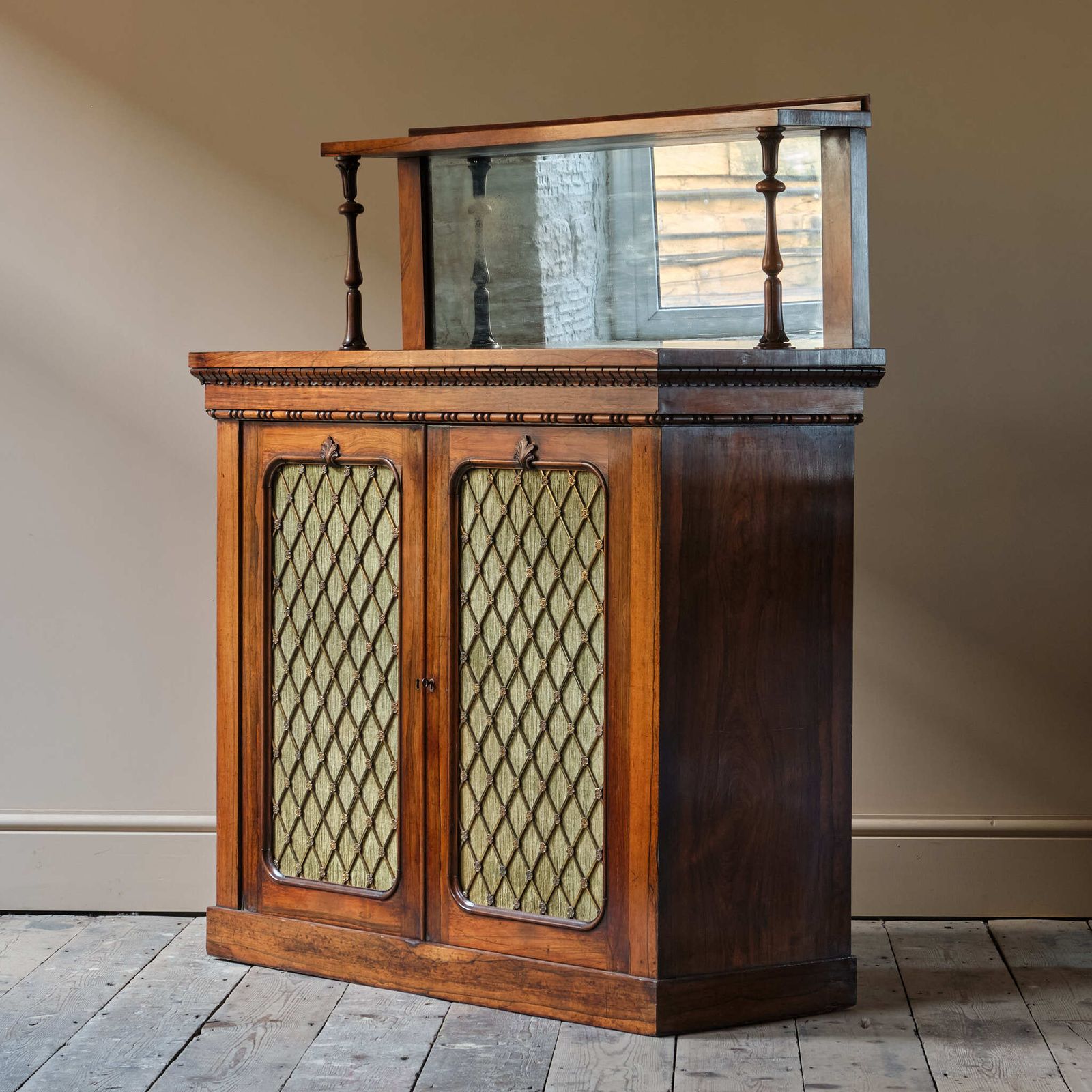 Furniture Early Victorian Rosewood Chiffonier By Holland & Sons photo