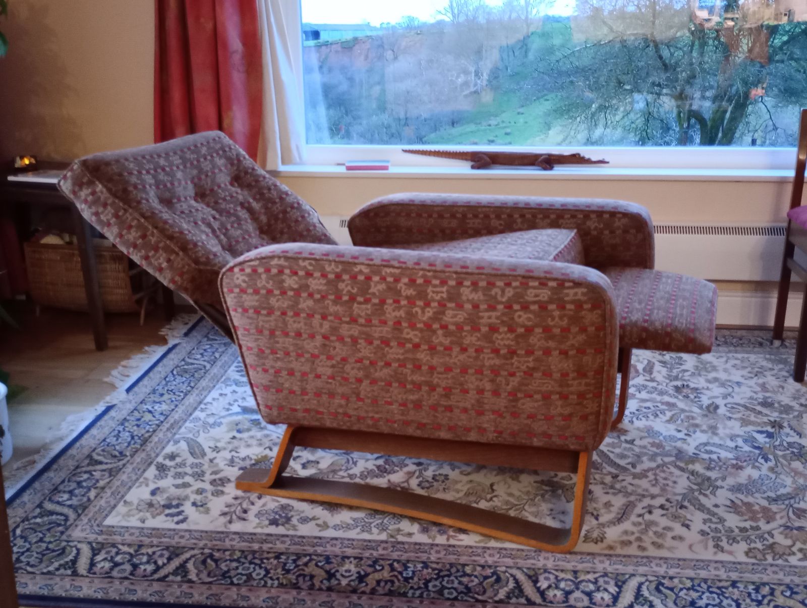 Pair Of Reclining Armchairs, 1969. photo furniture