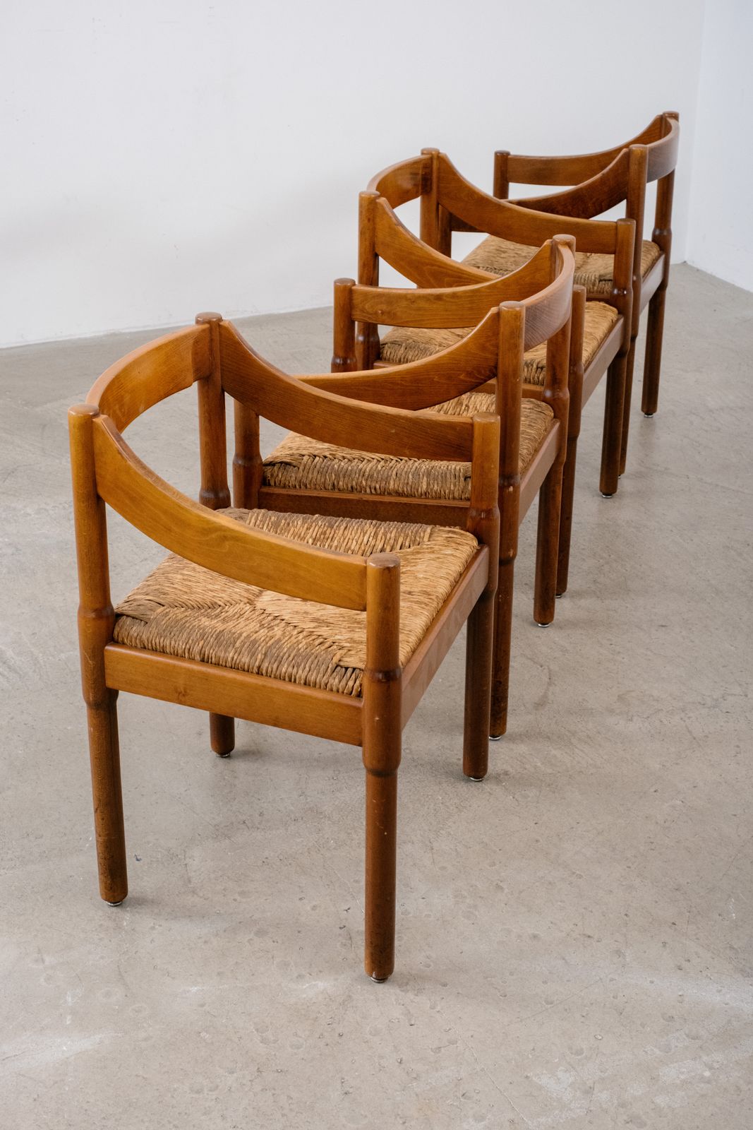 Vico Magistretti 'Carimate' Chairs X10 photo for sale