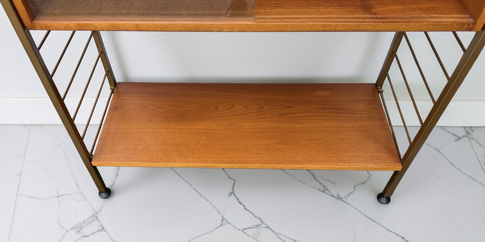Original 1960’s Mid Century Teak Ladderax Modular Shelving System photo 795.0