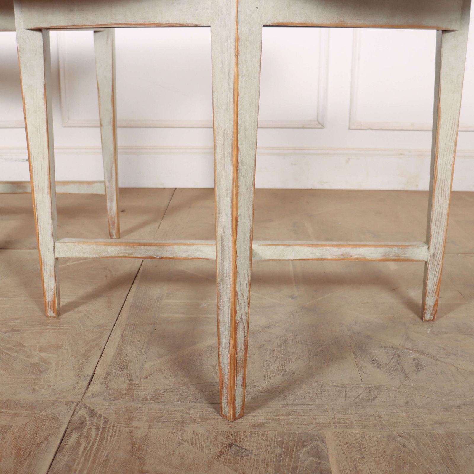 Pair Of Swedish Demi Lune Console Tables photo 2940.0