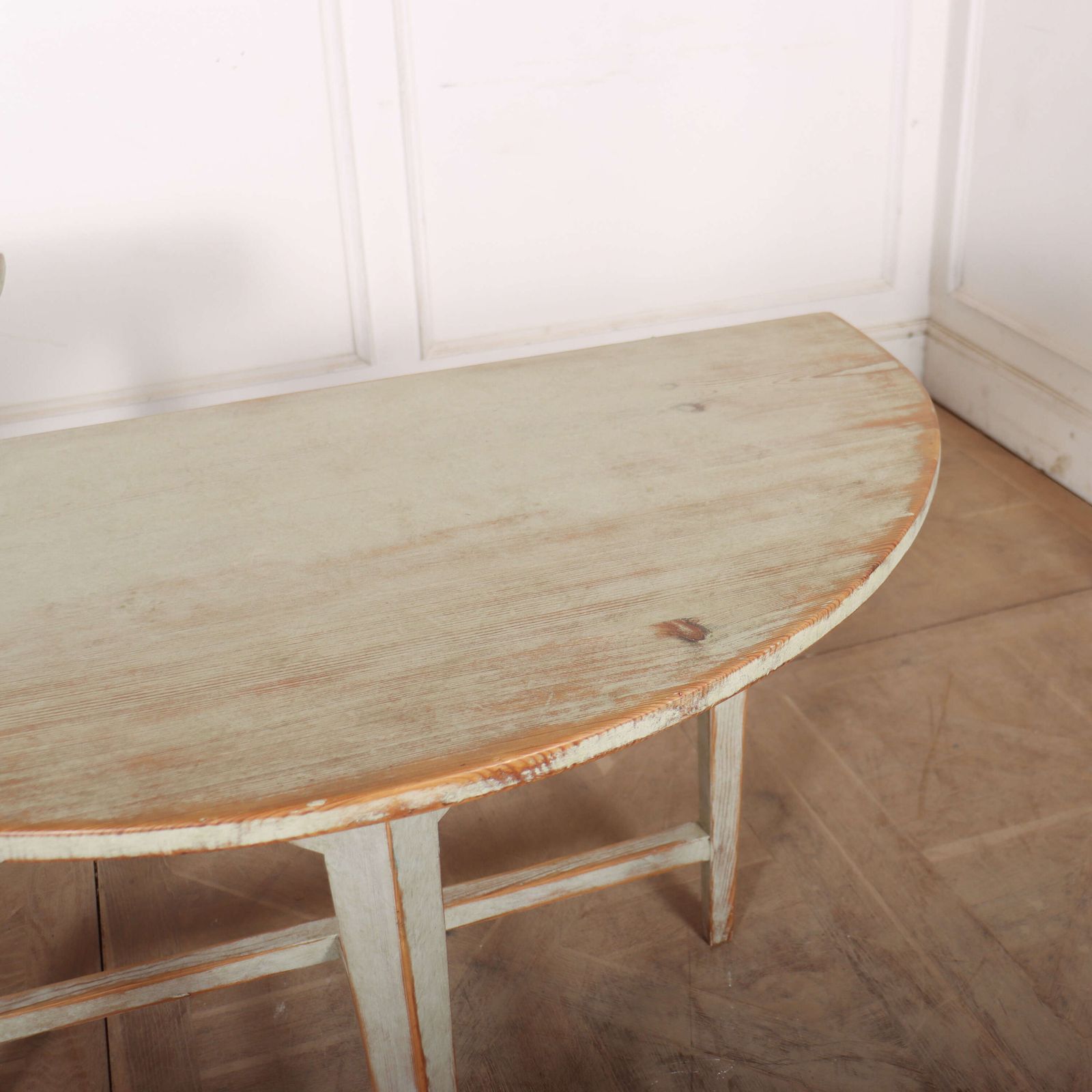 Pair Of Swedish Demi Lune Console Tables photo buy