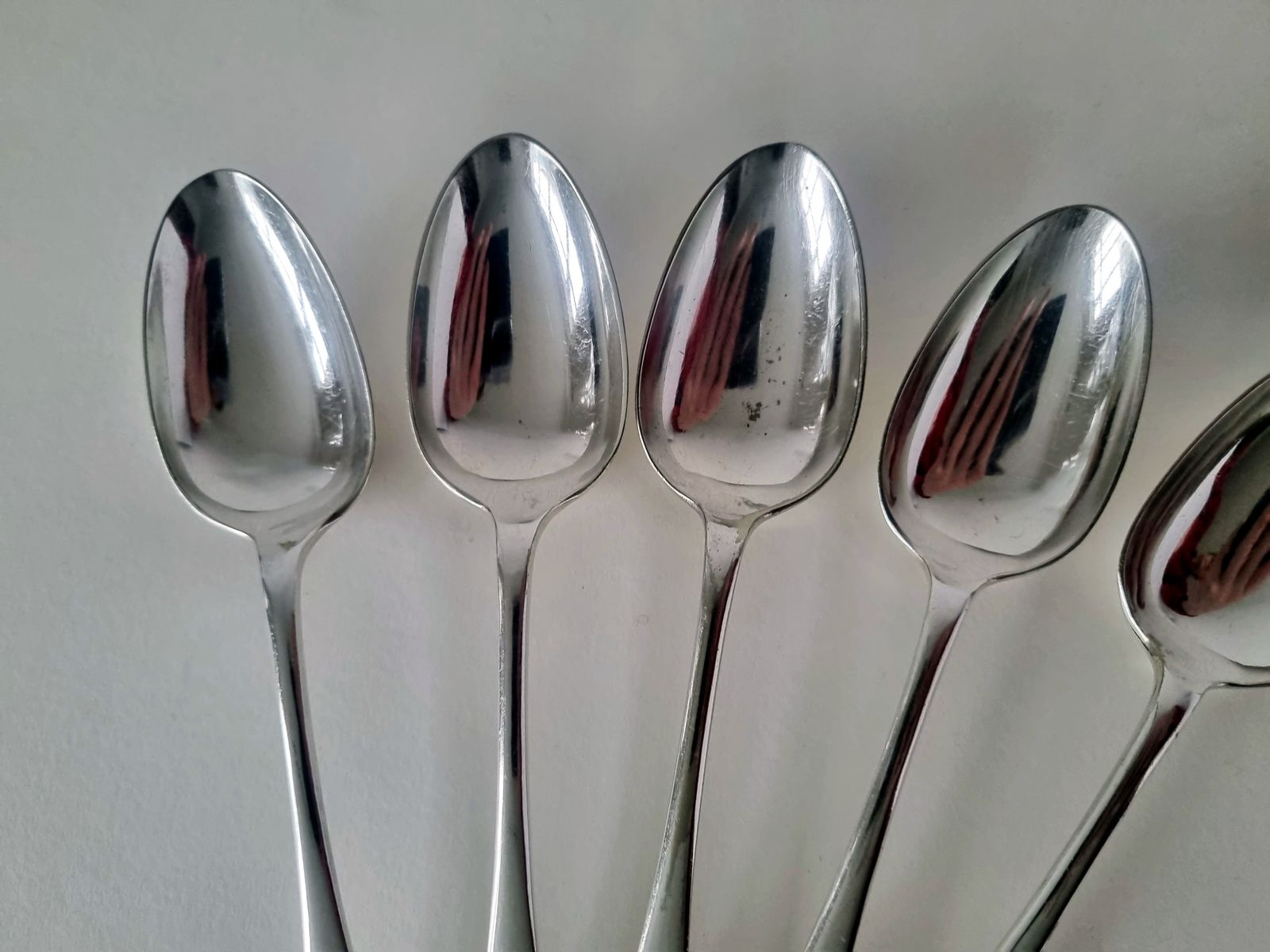 Vintage Silverplate Tablespoons Set, English Ep, Large Dining Spoons, Flatware Set, Classic photo furniture