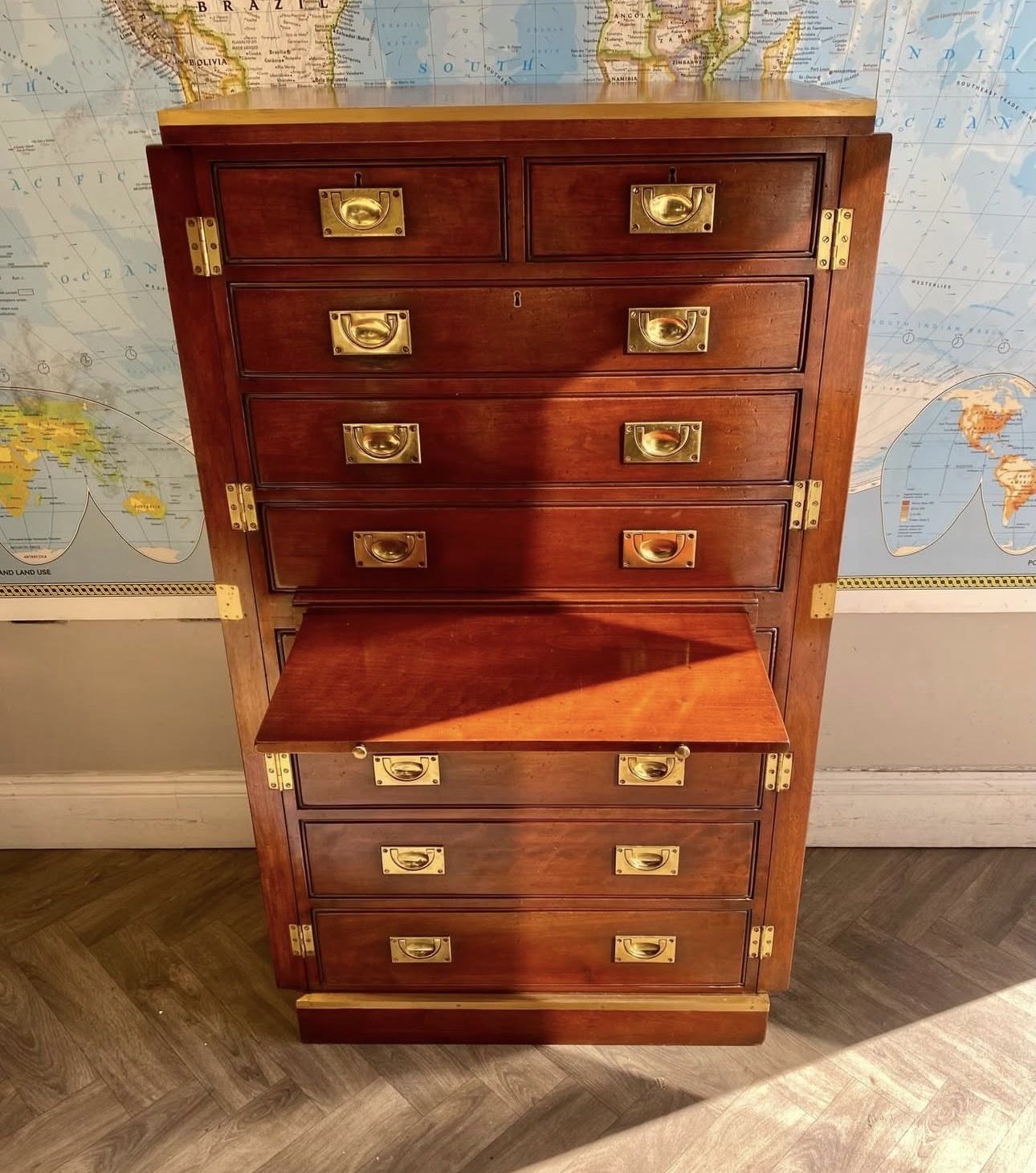 Wellington Campaign Chest Of Drawers photo furniture