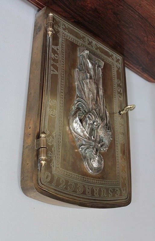 19th Century Bronze Tabernacle Door photo vinterior