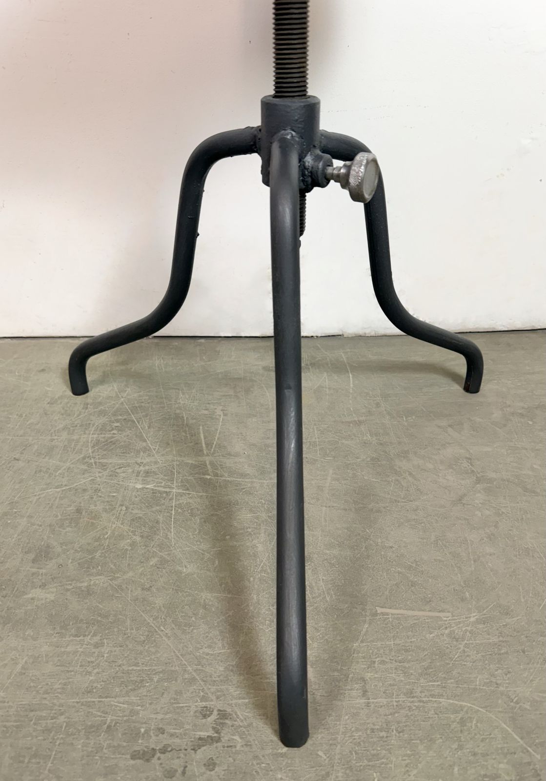 Industrial Factory Swivel Chair, 1950s photo vintage