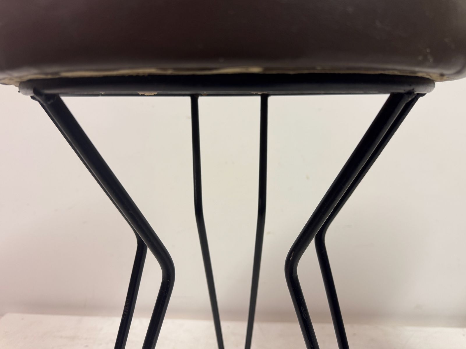 Set Of Three Mid Century Bar Stools photo vintage