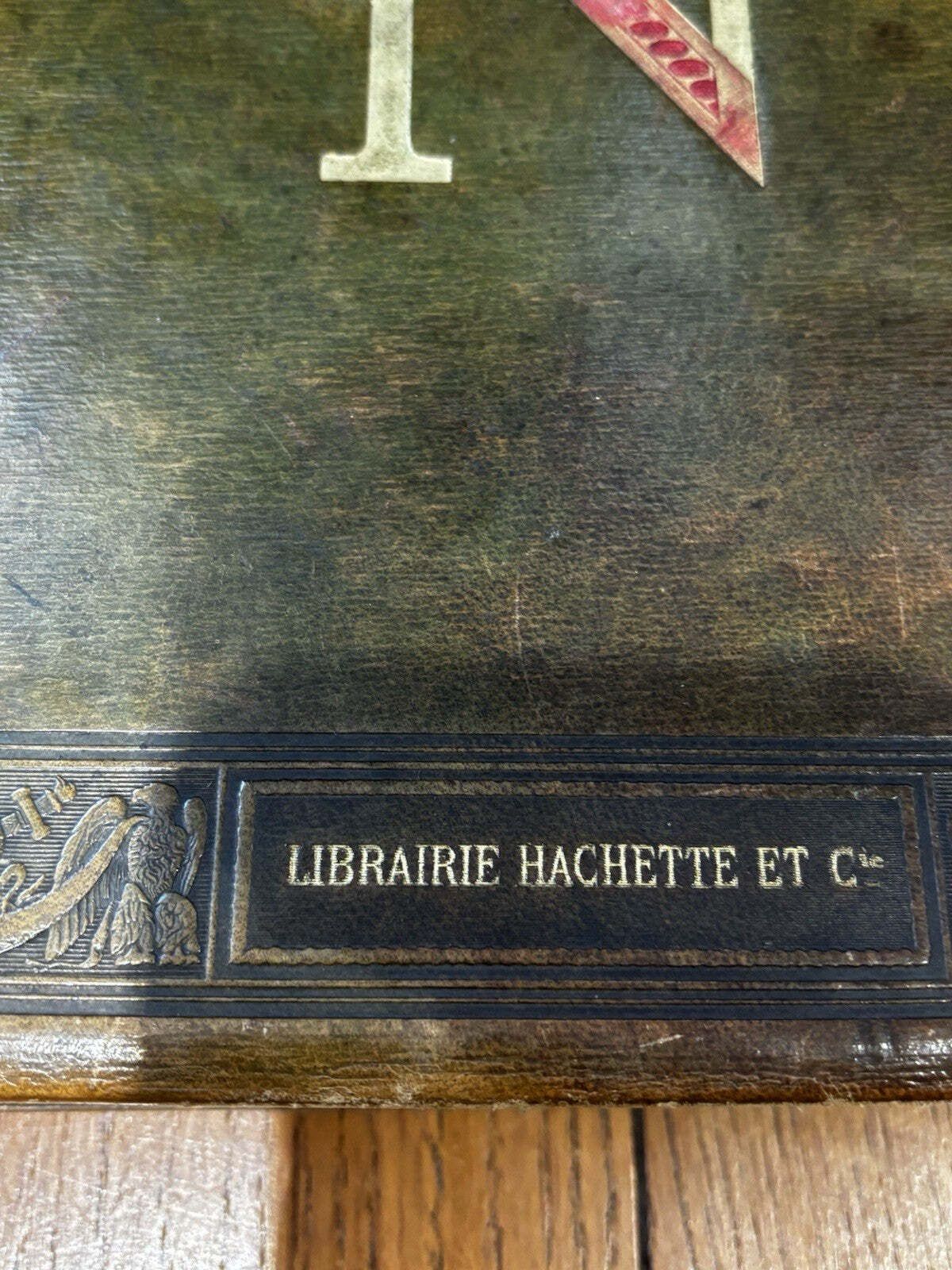 Napoleon. Large Victorian Illustrated Leather Bound Book, Paris 1895 photo buy