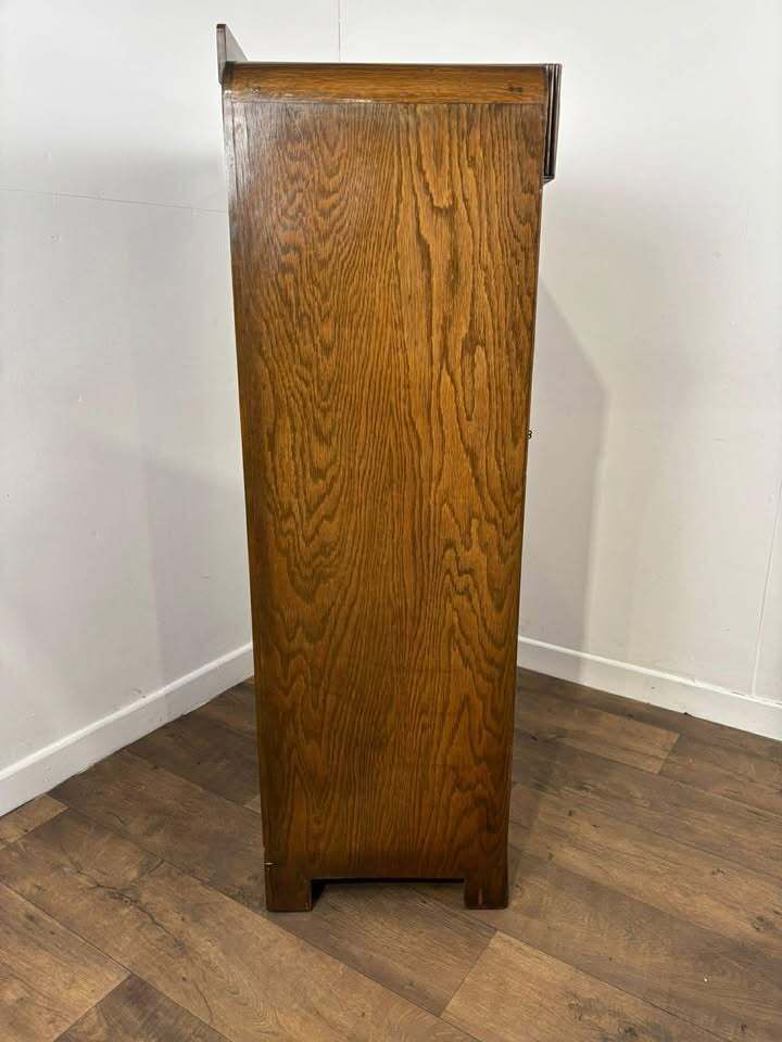 Vintage Oak Gentlemans Wardrobe photo vintage