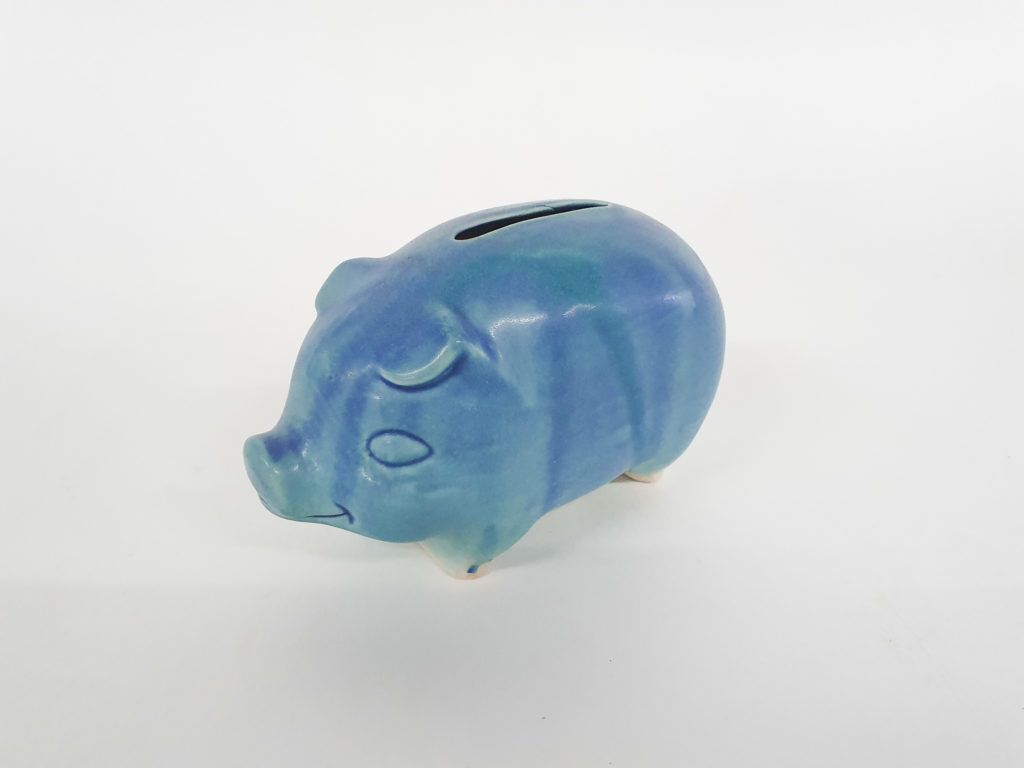 Ceramic Piggy Bank By, De Bolle Deur, The Netherlands 1980's photo buy