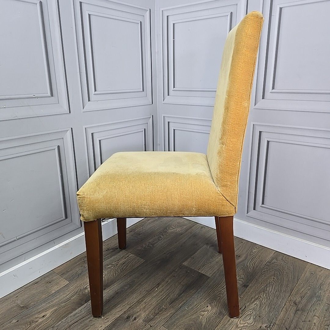 photo vinterior Pair Upholstered Chairs   Retro Vintage   Fireside Reading Nursing Dining Seats