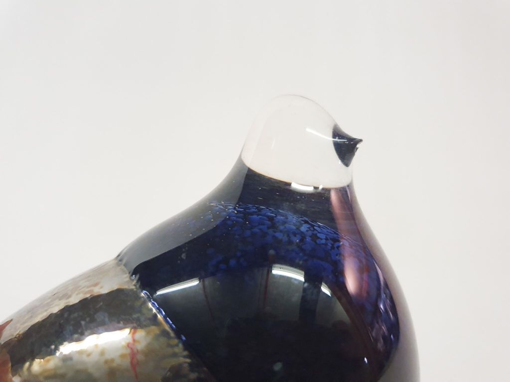 Glass Bird, By Art Glass Team, Finland 1980's photo buy