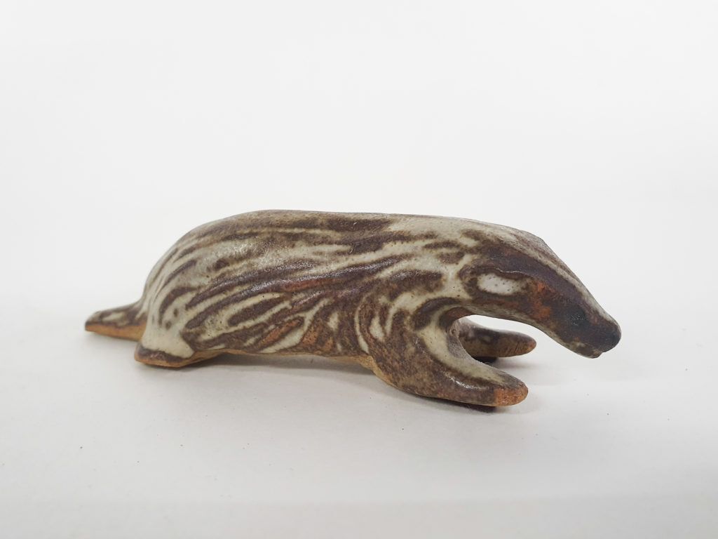 Small Ceramic Skunk Sculpture By Tremar Pottery, United Kingdom photo 22.0